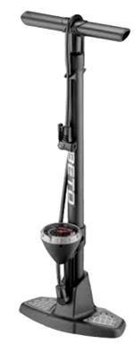 BICYCLE PARTS - BETO VIPER FLOOR PUMP, TALL, PLASTIC, DUAL HEAD AV/FV, 2.5 ROUND GAUGE, 160PSI