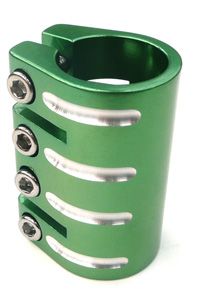 BICYCLE PARTS - QUAD CLAMP 34.9 L GREEN