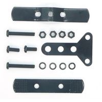 BICYCLE PARTS - FITTINGS - UNIVERSAL ATTACHMENT FITTINGS, USED ON ITEM 1768, BLACK (SINGLE SIDE ONLY)