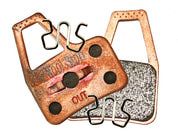 BICYCLE PARTS - BRAKE DISC PADS - KOOL STOP HAYES EL CAMINO SINTERED KSD230S