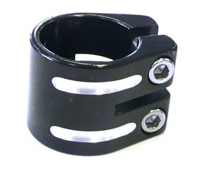 BICYCLE PARTS - S/CLAMP 31.8MM BLACK