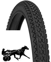 BICYCLE PARTS - SULKY TYRE, HEAVY DUTY 26 X 2 X 1 3/4 BLACK, (54 - 571) (TROTTING SULKY TYRE) DOES NOT FIT MTB