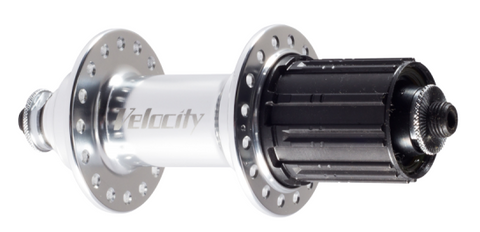 BICYCLE PARTS - HUB, ROAD 7SP 130MM SILVER - 36H