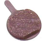 BICYCLE PARTS - BRAKE DISC PAD - PROMAX DSK 320 (2 THIN PADS) (BACKING PLATE 24.9MM)