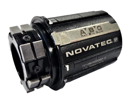 BICYCLE PARTS - CASSETTE BODY, SHIM 8 - 11SPD ABG, 6 PAWL SUITS ALL B BODY NOVATEC HUBS INREASES P.O.E FROM 27 TO 54 GIVING 6DEG OF ENGAGEMENT (REQUIRES 16.2MM INNER SPACER - NOT INCLUDED - 99060)