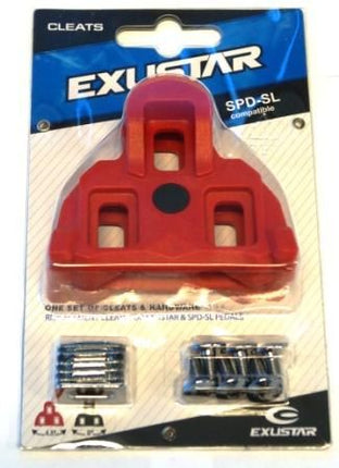 BICYCLE PARTS - CLEATS AND HARDWARE, COMPATIBLE SPD - SL SYSTEM, 4.5 DEGREE FLOAT