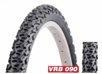 BICYCLE PARTS - TYRE 24 X 2.00 VRB090 BK BLACK, QUALITY VEE RUBBER PRODUCT (50 - 507)