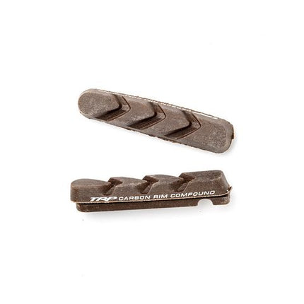 BICYCLE PARTS - BRAKE PADS FOR CARBON RIMS - TRP HIGH PERFORMANCE ROAD AND CYCLOCROSS BRAKE PADS FOR CARBON RIMS (PAIR) BRICK RED
