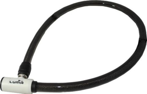 BICYCLE PARTS - LOCK CABLE, 20MM X 1000MM, KEY LOCK, LUMA NO1 LOCK BRAND IN SPAIN (NO MOUNTING BRACKET)