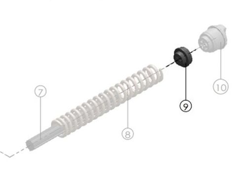 BICYCLE PARTS - 2016 XCT SPRING GUIDE 100MM FEE467 - 10