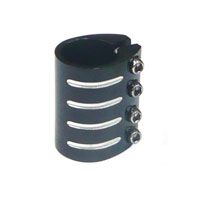 CYCLING ACCESSORIES Black Aluminum Seat Clamp 4 Bolt Handlebar Clamp For Park Bicycle Cycling
