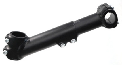 Tandem Bicycle Stoker Stem 60mm Extension 35 Degree Alloy For Cycling Enthusiasts 25.4mm 29.8mm Bar Bore