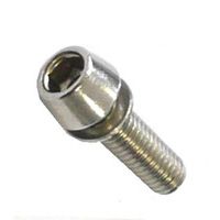 BICYCLE PARTS - STEM BOLT M6, 20MM, ALLEN KEY TYPE, STAINLESS STEEL (SOLD INDIVIDUALLY)