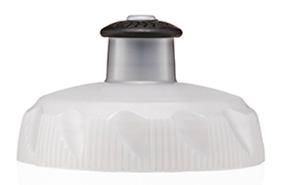 BICYCLE PARTS - CAP - POLAR REPLACEMENT CAP / LID, TWO WAY VALVE, SILVER