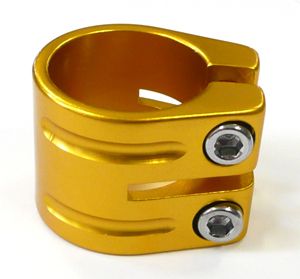 BICYCLE PARTS - S/CLAMP 33.3MM GOLD