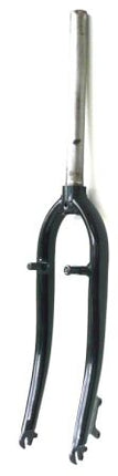 BICYCLE PARTS - FORK 700 X 35C, THREADLESS, WITH PIVOTS AND DISC MOUNT (1.1/8, STEM 280MM) ( C - 80MM) ALLOY, BLACK