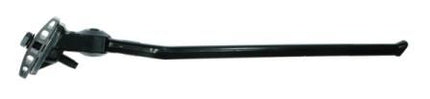 BICYCLE PARTS - KICKSTAND 20 - 27 CENTRE MOUNT, ALLOY BLACK, CUT - OFF TYPE