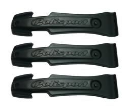 Polisport Set Of 3 Tire Levers For Bicycles - Durable Plastic Cycling Tool For Easy Tyre Changes