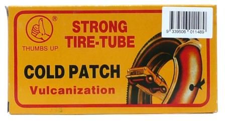 BICYCLE PARTS - COLD PATCHES SELF VULCANIZING, 20MM ROUND, BOX 100