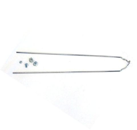 BICYCLE PARTS - STAY, (FOR M/GUARD) STEEL, C.P. L400MM UNIVERSAL