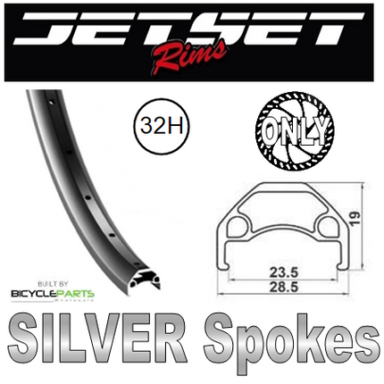 Mach1 Novatec Lightweight Bicycle Wheelset 27.5 Inch 650B Matt Black Rim Front Q/r 100mm Hub 6 Bolt Disc Mach 1 Silver Spokes For Cycling