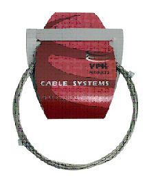 BICYCLE PARTS - GEAR INNER WIRE - UNIVERSAL, SLICK STAINLESS STEEL, 1.1 X 2000MM