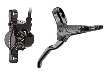 BICYCLE PARTS - HYDRAULIC DISC BRAKE KIT, TEKTRO, HD - M285F FRONT RIGHTHAND, ALLOY CALIPER AND LEVER, PRE BLED 1900MM HOSE, W/O ROTOR, POST MOUNT