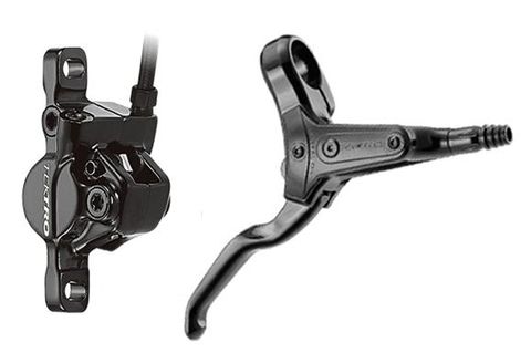 BICYCLE PARTS - HYDRAULIC DISC BRAKE KIT, TEKTRO, HD - M285F FRONT RIGHTHAND, ALLOY CALIPER AND LEVER, PRE BLED 1900MM HOSE, W/O ROTOR, POST MOUNT