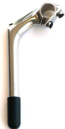 Silver Quill Stem 80mm Extension 30 Degree Angle 22.2mm Diameter Bicycle Handlebar Component For Cycling Enthusiasts