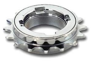 BICYCLE PARTS - FREEWHEEL - 3/32 X 18T, DICTA EZ - OFF CNC MACHINED, SILVER