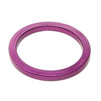 BICYCLE PARTS - SPACER ALLOY, 1 1/8 PURPLE - 3MM