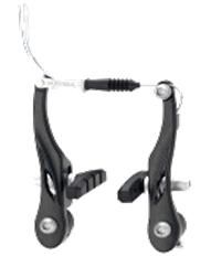 BICYCLE PARTS - BRAKE ALHONGA V BRAKE SET, 110MM ARMS, ALLOY, DUAL SPRING TENSION, BLACK (FRONT & REAR)