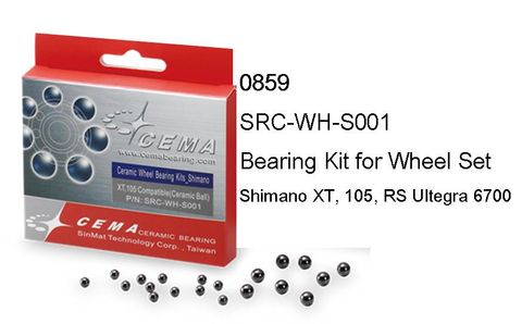CEMA Bearing Kit For Wheel Set Shimano XT 105 RS Ultegra 6700 Ceramic Ball Bearing Replacement SRC-WH-S001