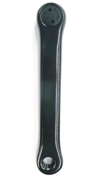 Alloy Black Crank Arm LH 165mm Diamond Taper Low Profile Cycling Components For All Bikes