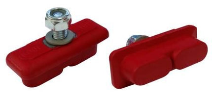 BICYCLE PARTS - BRAKE PADS - KOOL STOP COMPOSITE CONTINENTAL PADS KS - CRC RED