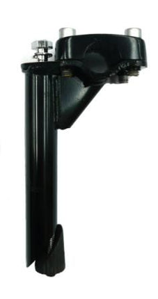 BICYCLE PARTS - STEM BMX, 22.2 DIA FOR 22.2 BARBORE, ALL BLACK