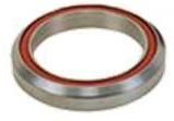 BICYCLE PARTS - SEALED BEARING 1.1/8 I.D. 30.20 X 41.8 X 7MM, 45DEG X 45DEG, COLOURED DUST SEAL. ORANGE