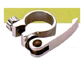 BICYCLE PARTS - CLAMP QUICK/R 34.9 SILV XTB3S