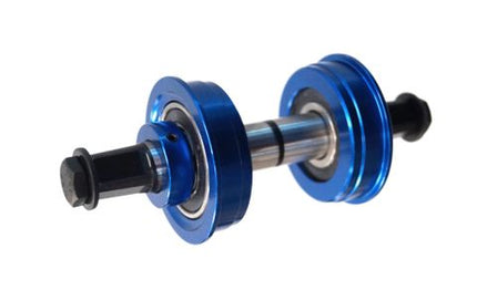 BICYCLE PARTS - BMX CONVERSION KIT - 127MM AXLE, WITH SEALED BEARINGS BLUE