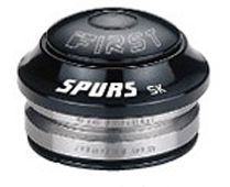 BICYCLE PARTS - HEAD SET, CROWN ALLOY, BLACK, SEALED BEARINGS, THREADLESS, W/TOP CAP, 1 1/8' X 41.8 X 30