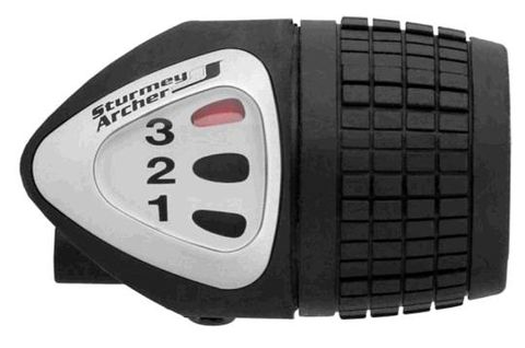 BICYCLE PARTS - TWIST SHIFTER, 3 SPEED (RIGHT HAND0 HSS33 STURMEY ARCHER WITH 2000MM CABLE.