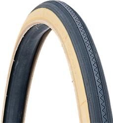 BICYCLE PARTS - TYRE 27 X 1 BLACK W GUM WALL, SPEED TREAD (25 - 630)