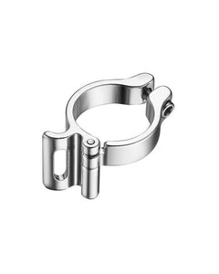 METAL Front Derailleur Clamp 28.6mm Silver Cycling Bike Component For Bicycle Frame Gear Shifter Mount