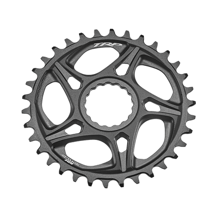 BICYCLE PARTS - TRP CHAINRING CR - M8070, 32T STANDARD 6MM OFFSET CHAINRING CINCH INTERFACE, SANDBLASTED BLACK (FOR 49MM CHAINLINE AND DH) 11SPEED CHAIN COMPATIBLE