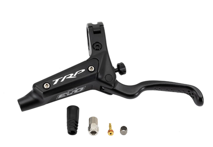 BICYCLE PARTS - TRP BRAKE LEVER - DHR EVO, LEFT HAND ONLY, BLACK
