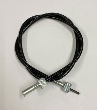 BICYCLE PARTS - CABLE, FOR SPEEDO, 700MM, DRIVER 2.4, INSIDE THREADED 10.45, BLACK