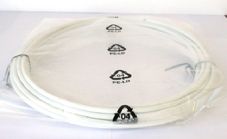 BICYCLE PARTS - BRAKE CASING - CEX OUTER CASING, 5MM X 7.6 METRES, WHITE