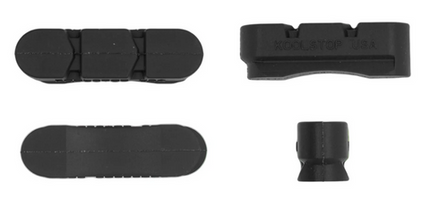 BICYCLE PARTS - BRAKE PADS - KOOL STOP CAMPAGNOLO DELTA C RECORD BLACK - KS - CDB (4 PCS)