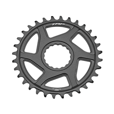 BICYCLE PARTS - TRP CHAINRING CR - M8070, 34T STANDARD 6MM OFFSET CHAINRING CINCH INTERFACE, SANDBLASTED BLACK (FOR 49MM CHAINLINE AND DH) 11SPEED CHAIN COMPATIBLE