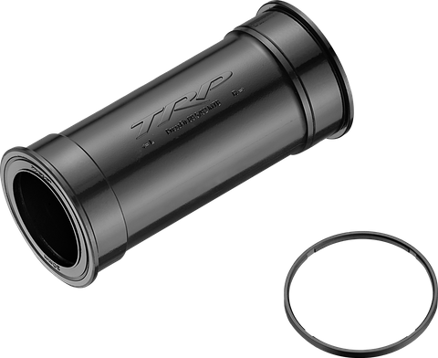 BICYCLE PARTS - TRP BOTTOM BRACKET BB - M8000, PF92, Ø30MM, PRESSFIT BLACK (41MM OD) SUITS ALL 30MM SPINDLES INC RF AND TRP